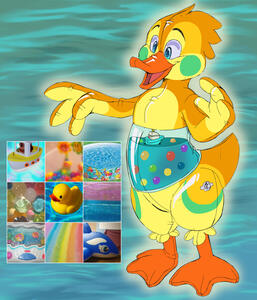 Inflatable Water Snake Rubber Ducky (Personal)