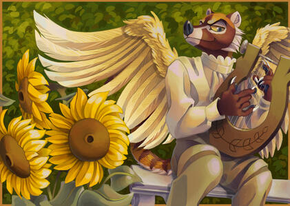 Angel with The Lyre (Personal)